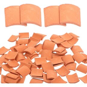 200pcs mini tiles model miniature set dollhouse fake tiles landscape landscape accapes garden diorama rowing decor