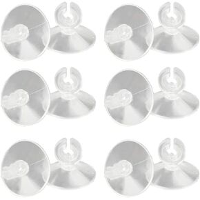 40Pcs Aquarium Suction Cups Clear Fish Tank Hose Clamps Suction Cup Clips Airline Tube Holders Fish Tank Holders Clips for Fish Tank Tubing