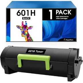 MASAIMARA 601H 60F1H00 TONER CARTRIDGE متوافق مع Lexmark Printer MX310DN ، MX410DE ، MX510DE ، MX511DE ، MX511DHE ، MX511DTE ​​، MX610DE ، MX611DE ، MX611DHE و MX611DTE ​​(Black ،