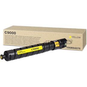 VersaLink C9000 Yellow High Capacity Toner-Cartridge Replacement for Xerox C9000 106R04076 Toner Cartridge for VersaLink C9000 Printer, (26,500 Pages)