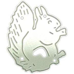 1pc chipmunk die die cuts الكربون الصلب نقش القوالب القوالب لدعوة بطاقة الهدايا صنع ألبوم قصاصات DIY يموت الحيوانات ， سهلة الصياغة