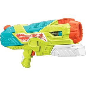 Water Warriors: Steady Stream 2X - Water Blaster, Continuous Soaking Power, Shoots Up to 38 Feet, Outdoor Water Toy, Kids Ages 6+