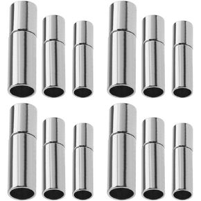 إنشاء فكرة 30pcs نهاية الحبل نهاية 3 مم 4 مم 4 مم 6 مم من المشابك أنبوب دفع أنبوب السوار نهاية المشبك جعل المجوهر