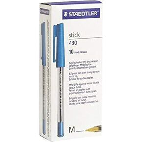 Staedtler Stick Ball Point Pen Medium Medium 10