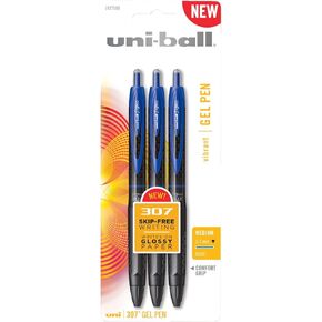 Uni-Ball 307 Retractable Gel Pen, Medium Point