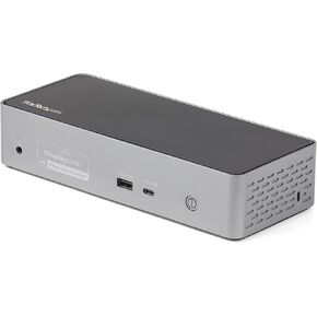 StarTech.com Dual-Laptop USB-C KVM Docking Station, Dual Monitor 4K 60Hz DisplayPort Dock, 5-Port USB Hub, GbE, 90W/45W Power Delivery to Two Laptops, Windows/Mac, 2-Host KVM Dock (129N-USBC-KVM-DOCK)