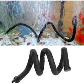 Aquarium Air Bubble Bar Plastic Bendable Wall Air Diffuser Fish Air Stone Bubble Release Oxygen Diffuser Bar(60cm)