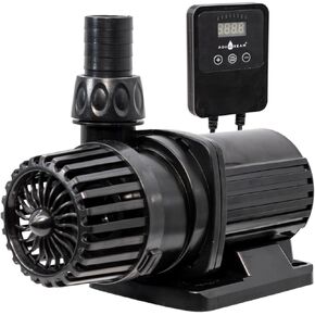 3170 GPH Submersible Pump(12000L/H,88W) ECO Amphibious Internal External Fountain Aquarium Sump with Digital Controller Water Pump for Pond,Fish Tank,Fountain,Hydroponics,Statuary - 1Pc