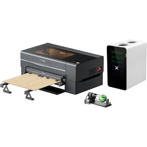 Xtool P2 55W CO2 LASER CUTTER All-In-One ، مع قاعدة RISER ، وحدة تغذية النقل ، RA2 PRO ، MAFETYPRO AP2 Smoke Purifier ، CAMERAS SMART SMART 16MP ، Smart Desktop CO2 LASER ENGRAVER و CUTTER