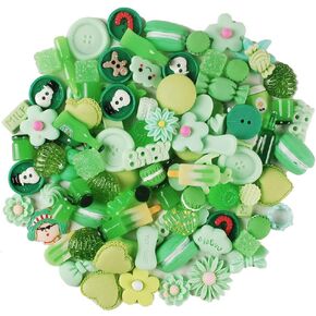 100pcs سحر الوحل لطيف حلوى البلاستيك حبات الفاكهة حلوى الآيس كريم سحر دمية الدمية in Kuwait