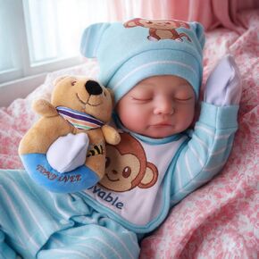 Babeside LifeLike Reborn Baby Baby Dolls - 20 بوصة واقعية واقعية طفل دمية طفل مع شعر وأوردة مرسومة يدوي