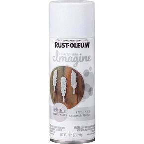 Rust-Oleum تخيل الحرف والهواية بريق الرش الطلاء الأبيض