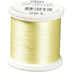 YLI 20210-261 100WT T-12 Silk Thread ، 200m ، الأصفر