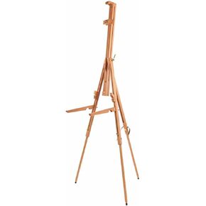Mabef Folding Easel with Shelf Brackets (MBM-27),Brown
