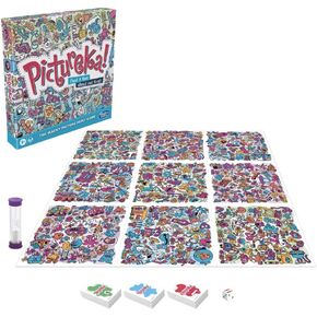 Hasbro Gaming Pictureka! اللعبة ، لعبة الصور ، ألعاب الطاولة للأطفال ، ألعاب الطاولة العائلية الممتعة ، ألعاب الطاولة للأطفال الذين يبلغون من العمر 6 سنوات وما فوق