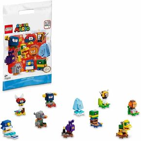 LEGO 71402 Super Mario Mario Characters Series 4, 1 Figure (Random Selection), Collectable Toy Figures from 6 Years