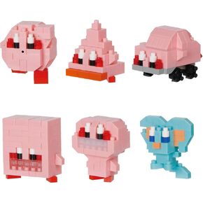 nanoblock - Kirby - Kirby and The Forgotten Land (Blind Box Complete Set), mininano Series Building Kit