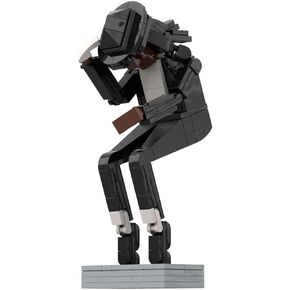 Dancer MOC Building Blocks, Musicians Sets Toys, Figures Bricks for Kids and Adults - 151PCS 810001 (151Black)