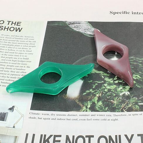 4 Pcs Thumb Book Page Holder, Thumb Book Holder Thumb Page Holder Book Holder for Reading(2 Purple, 2 Green) in Kuwait