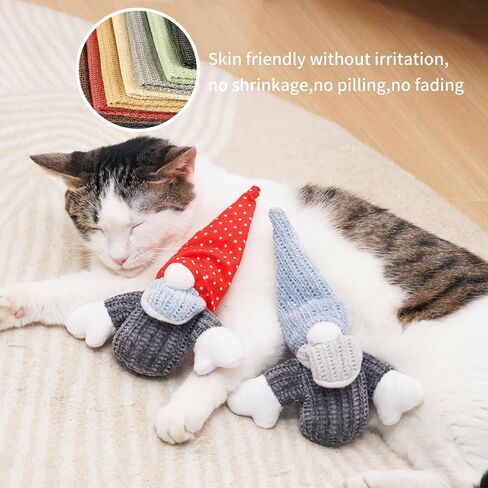 Cat Toys Saury Fish, 3 Pack Catnip Toys Bell Inside Soft and Durable, Interactive Cat Kicker Toys for Indoor Kitten Exercise 9.05 Inches for All Breeds in Kuwait