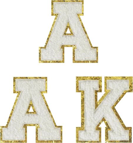 3pcs phi patches patches beta peta on patches sigma white chenille patches perfect perfect perfors phicks white white onts patches for beans calting hats facs repair repair craft in Kuwait