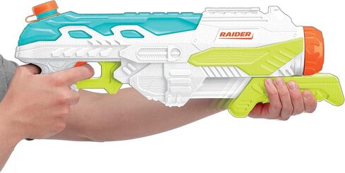 Water Warriors: Steady Stream 2X - Water Blaster, Continuous Soaking Power, Shoots Up to 38 Feet, Outdoor Water Toy, Kids Ages 6+ in Saudi Arabia