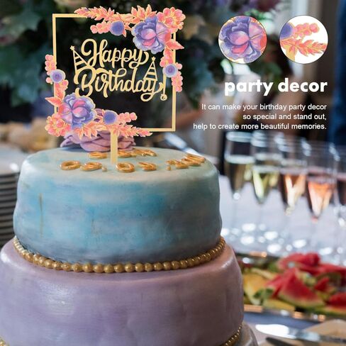 Pretyzoom كعكة عيد ميلاد سعيد أدوات عيد ميلاد كعكة عيد ميلاد أكريليك أعلى ديكورات عيد ميلاد سعيد عيد ميلاد سعيد علامة عيد ميلاد ديكور ديكور عيد ميلاد ديكورات حفلة عيد ميلاد in Kuwait