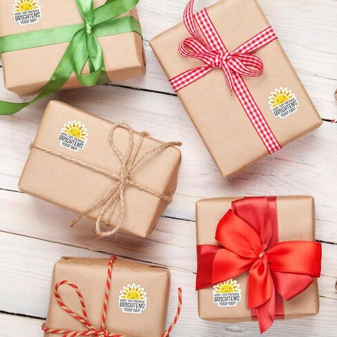 Smile You've Got Happy Mail - 500 Pack of 1.5 Inch Stickers for Friends, Customers, Small Businesses and Small Shops as Thank You and Packaging Gift Wrap Stickers in Kuwait