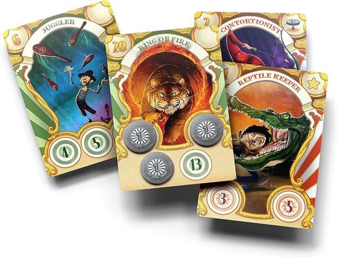 Big Top - Fast Paced Auction Game - 3 to 4 Players - 40 Minutes Play Time (Big Top (Base Game)) in Saudi Arabia