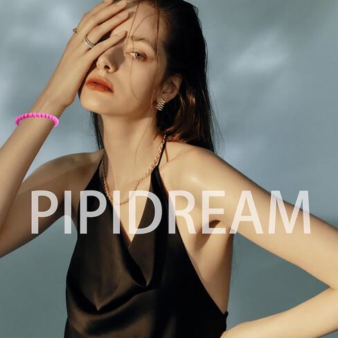 250Pcs Purple Clay Beads for Bracelets Making, 6mm Round Beads for DIY Necklace Earring Making Kit in Kuwait