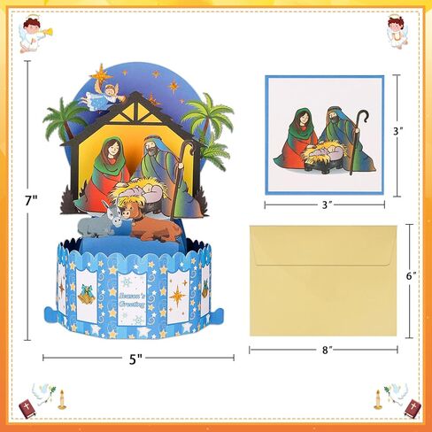 FaCraft Easter Pop Up Cards - Pop Up Easter Greeting Cards for Kids Adults with Envelope, Spring Gift for Daughter Son Friend Family Kids Granddaughter (Eggs Rabbits Flowers) in Kuwait