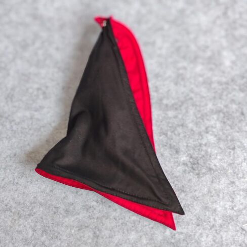 1:12 Scale Fabric Wired Buckle Cloak for 1/12 6 inches Action Figure Clothes (Black) in Kuwait
