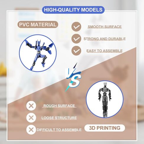 Sentinel 13 Action Figure Generation Sixth Generation 13 Magnetic T13 magnical multived multiped Robot PVC Model مع ملصقات DIY متعددة الأسلحة ذات الأسلحة الدوارة (RED) in Saudi Arabia