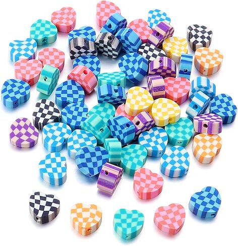 100pcs/box مصنوعة يدويا الفراشة السائبة حبات الطين بوليمر الطين ل DIY قلادة قرط المجوهرات صنع المجوهرات - 8x12mm in Kuwait