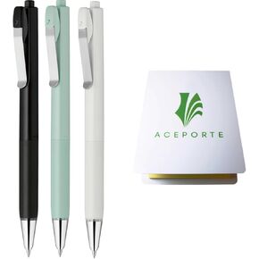Zebra Blen U 0.7mm point pen 3 ألوان ، مجموعة الملاحظات اللاصقة in Kuwait