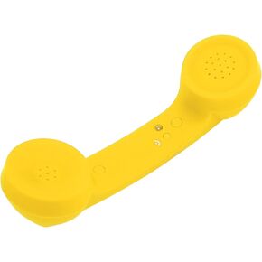 Retro Phone Handset with Bluetooth, Radiation Proof Handset Receivers for Cell Phone with Comfortable Call, Classic Vintage Cordless Telephone Handset Mic Headphones