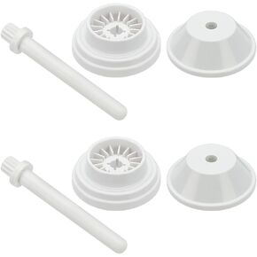 WEBEEDY 6 Pcs Spool PinSpoolReplacement Sewing Spoolfor Singer, Bernina, Europro, Juki, Pfaff, White Sewing Machines Parts Sewing Machine Accessories,Fit for Singer