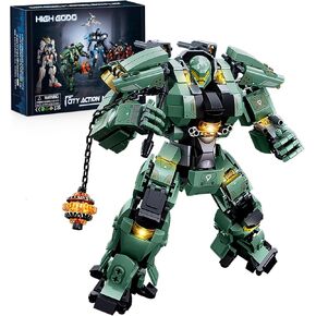 Mech Robot Building Set 542 Pieces, Transforming Action Figure Model for Boys Age 8-12-14, Easy-to-Assemble STEM Toy, Creative Robot Mech Model for Kids, Fun Educational Gift