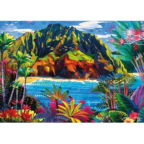 Buffalo Games - Gold - Redina Tili - Hawaii Spectrum - 500 قطعة بانورامزو للألغاز للبالغين - تحدي اللغز المثالي لليالي اللعبة