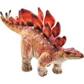 مجموعة Wild Republic Artist ، Dinosaur Stegosaurus ، هدية للأطفال ، 15 بوصة ، لعبة أفخم ، تعبئة زجاجات المياه المعاد تدويرها مقطوعة