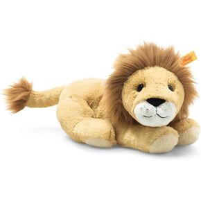 Steiff Liam Lion ، Animal Lion Premium Lion Pottive ، ألعاب الأسد ، الأسد المحشوة ، أفخم الأسد ، أفخم لطيف ، لعبة أفخم للبنات والأطفال ، أصدقاء محبوب (Beige ، 10 ")