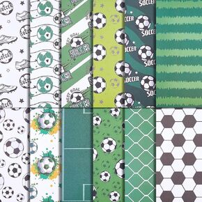 Gorgecraft 24PCS Baseball Scrapbook Paper PAD 12 × 12 بوصة سبورت كرة رياضية مزخرفة ورقة خلفية للسكان لمجلة SCRABBOOKING MAING WAVING ORIGAMI DIY CRAFTS DICER