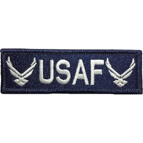 Tactical USAF Hook and Loop Touch Fasteners Backing Tab Patch - Navy Blue (Hook-TAB-USAF-NVBL)
