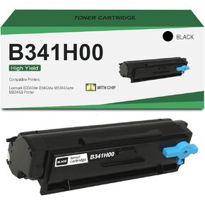 خراطيش الحبر B341H00 عالي العائد متوافق مع Lexmark B341H00 الحبر (مع رقاقة) استخدام ل B3340 B3442 MB3442 Laser Printer ، 3000 صفحة