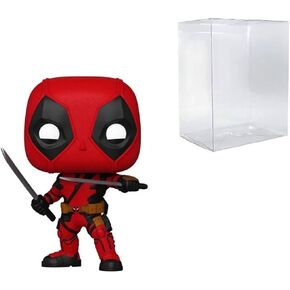 البوب! Marvel - Deadpool & Wolverine: Deadpool #1362 مجمعة مع حالة واقي المربع المتوافق ، C1362