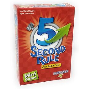 Playmonster - 5 Second Second Second Mini Game - فكر بسرعة وبصقها! - لعبة حفلات العائلة - 3+ لاعبين تتراوح أعمارهم بين 10+