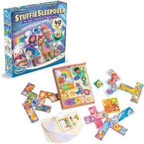 Thinkfun ustudy sleepover logic Game: 40 تحديًا للأطفال 5+