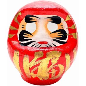 Kotobuki 6072869 Daruma Doll Paper -Mache - 3.75 "