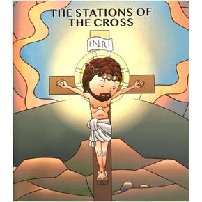 Stations of the Cross Children’s Planner and Book - Catholic Book, Lent, Catholic Kids, Catholic Prayer.