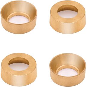 أوزان العجلة النحاسية محول السداسي 4pcs لـ SCX24 C10 AXI00001 AXI90081